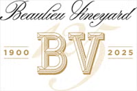 Beaulieu Vineyard logo with text indicating it was established in 1900.